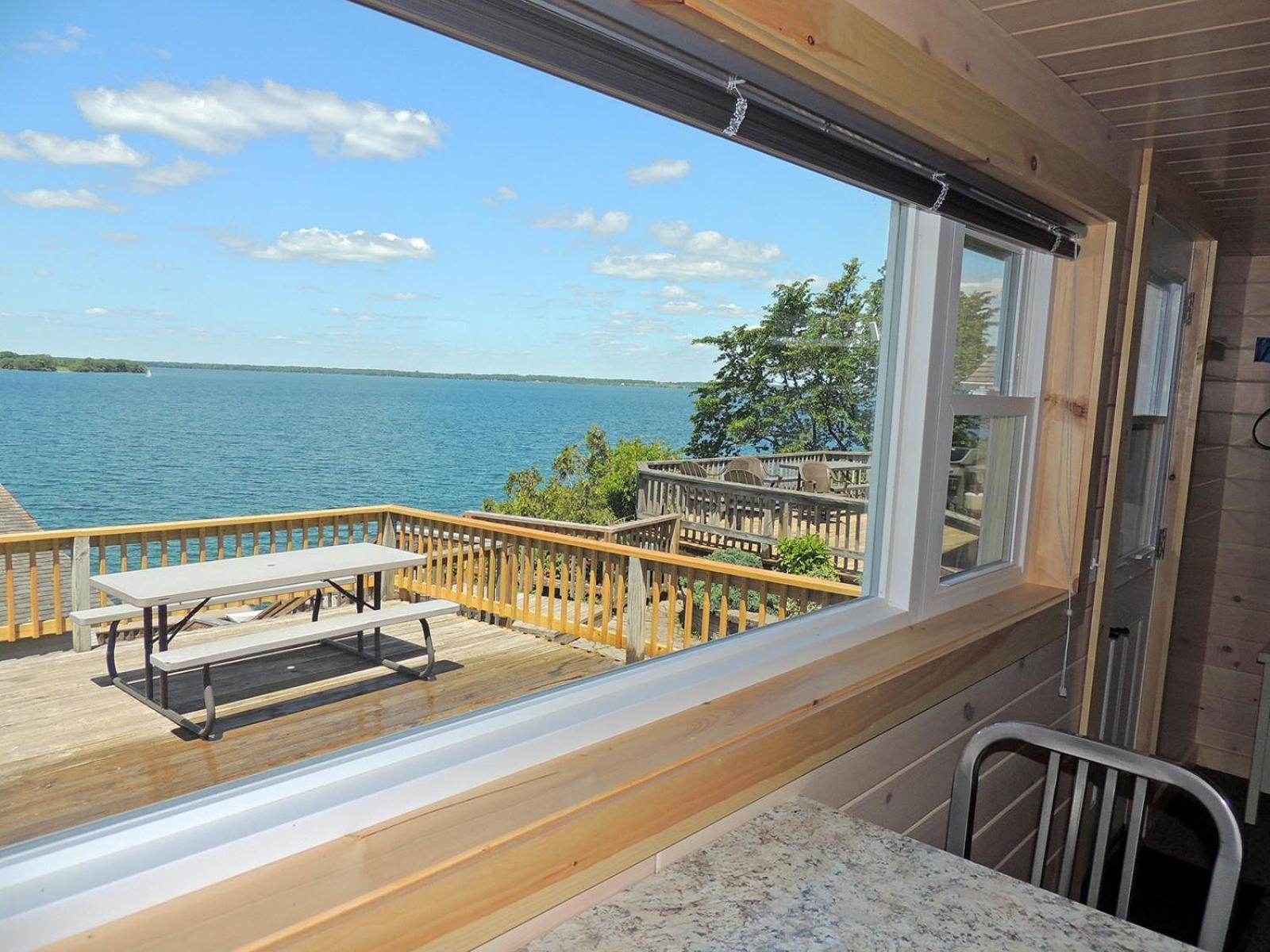 Angel Rock Waterfront Cottages Cape Vincent エクステリア 写真